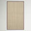 Tapis beige / mauve à rayures sisal-375612501