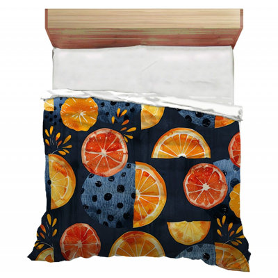 Trendy Floral Plush Bedding