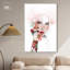 «Micah With Flowers Canvas Modern Boho Portrait» par Art Remedy-104326075-104326041