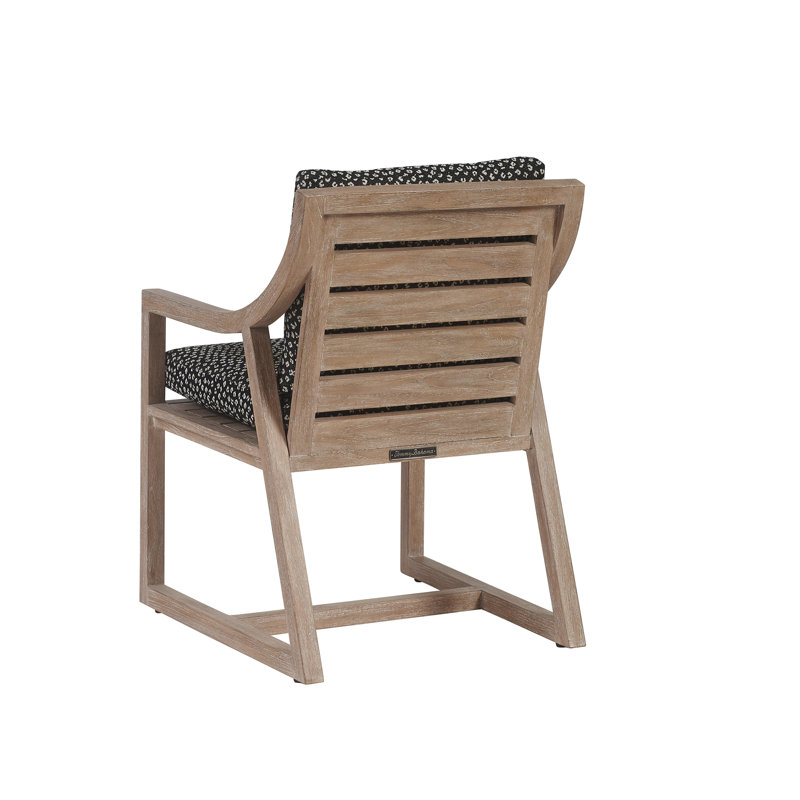 Stillwater Cove Dining Arm Chair, Black