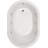 Malia 60'' x 32'' Whirlpool Acrylic Bathtub-9228813-88694140