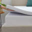 Surmatelas en mousse viscoélastique gélifiée avec housse Lucid 3 po Lucid-97762101-117393926