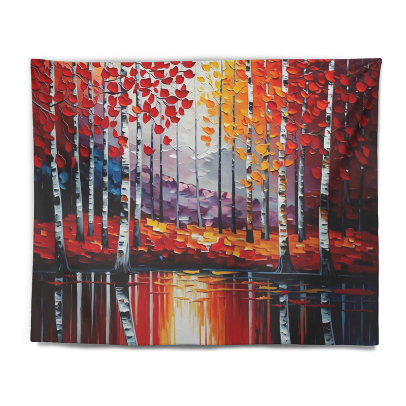 Tapisserie en polyester, H 50 po x l 60 po