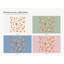 Terracotta Star Wall Decals, Set of 61 Peel and Stick Nursery Wall Stickers, Satin Finish Removable Kids Room Wall Art, 20"W x 20"H (50 x 50 cm)-1689602762