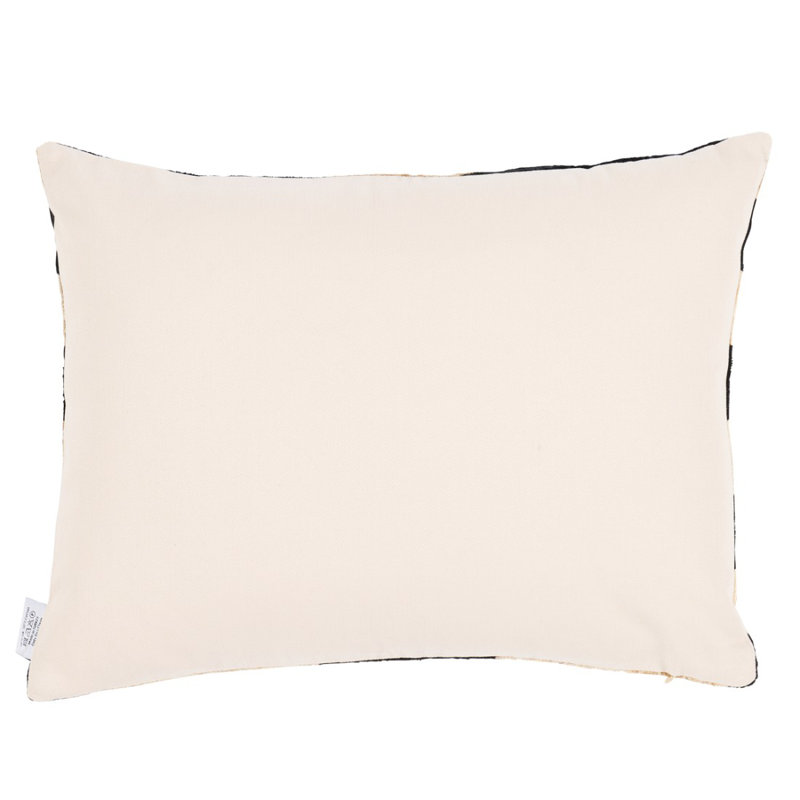 Ankara Silk Velvet Lumbar Pillow