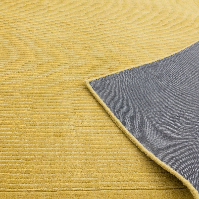 Tulane Solid Colour Wool Hand Woven Area Rug, Runner 152.4 x 304.8cm