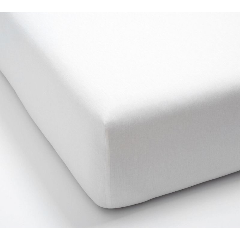 Monte Carlo Egyptian Cotton Sheet Set, White, Twin XL