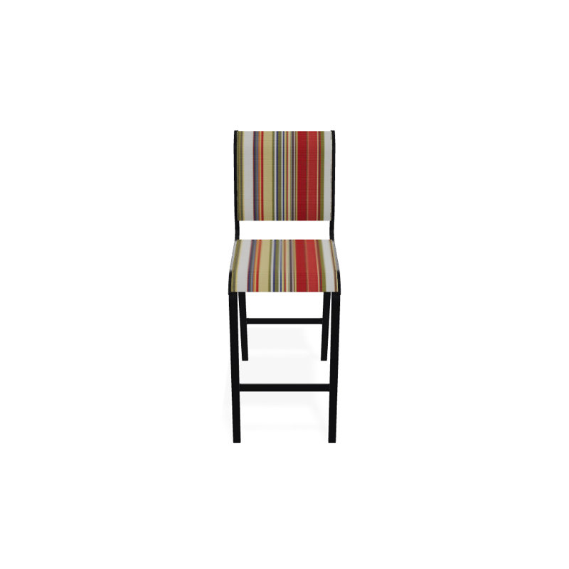 Tabouret de bar 29,5 po Holna, Noir texturé, Fiesta