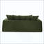 Canapé-lit convertible, canapé de plancher pliable sans assemblage-292855668