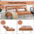 Tato Twin 37.8'' Faux Leather Convertible Sofa-1678715307