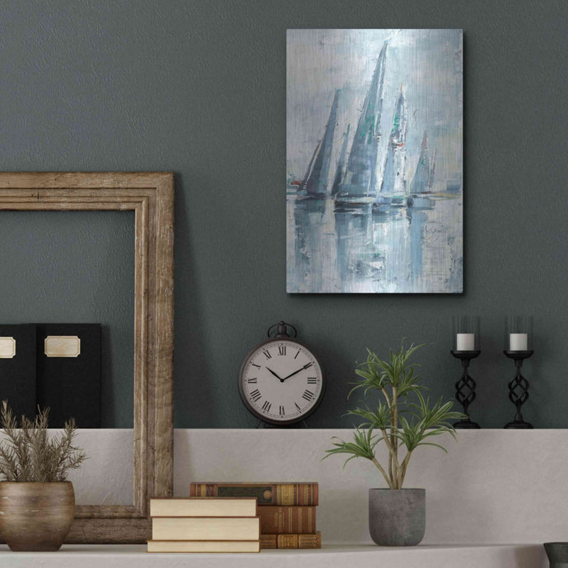 «Regatta I» par Ethan Harper - reproduction d'art non encadrée, L 12 po x H 16 po