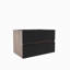 Meuble-lavabo de 30 pi avec tiroirs noirs à fermeture douce, style Mid-Century, matériau E1, rails silencieux, rangement spacieux pour la conception moderne de base, laque à base d'eau E0, drainage en forme de U, rails