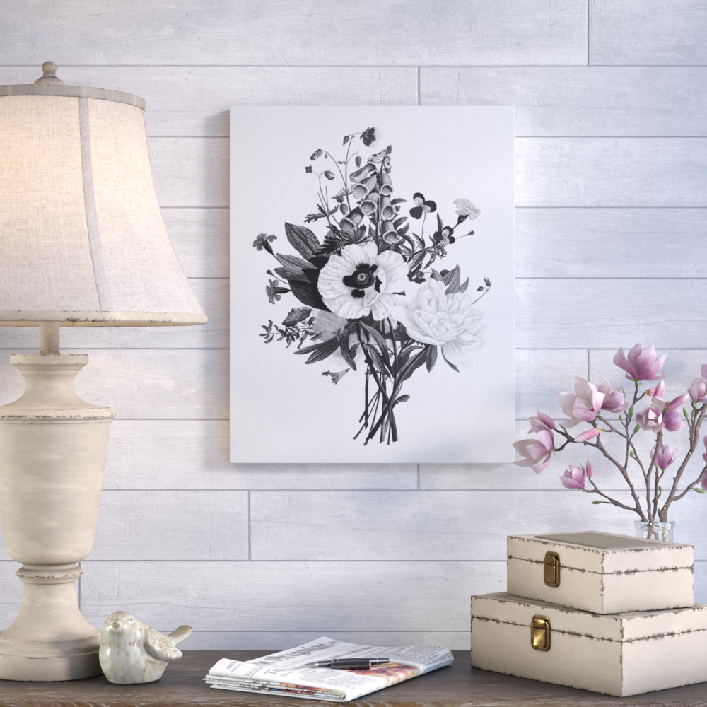 " Botanical Black And White III " Gracie Oaks 