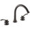 Fairfax Deck-Mount Bath Faucet Trim with Lever Handles and Traditional 8-7/8" Non-Diverter Slip-Fit Spout, Valve Not Included
