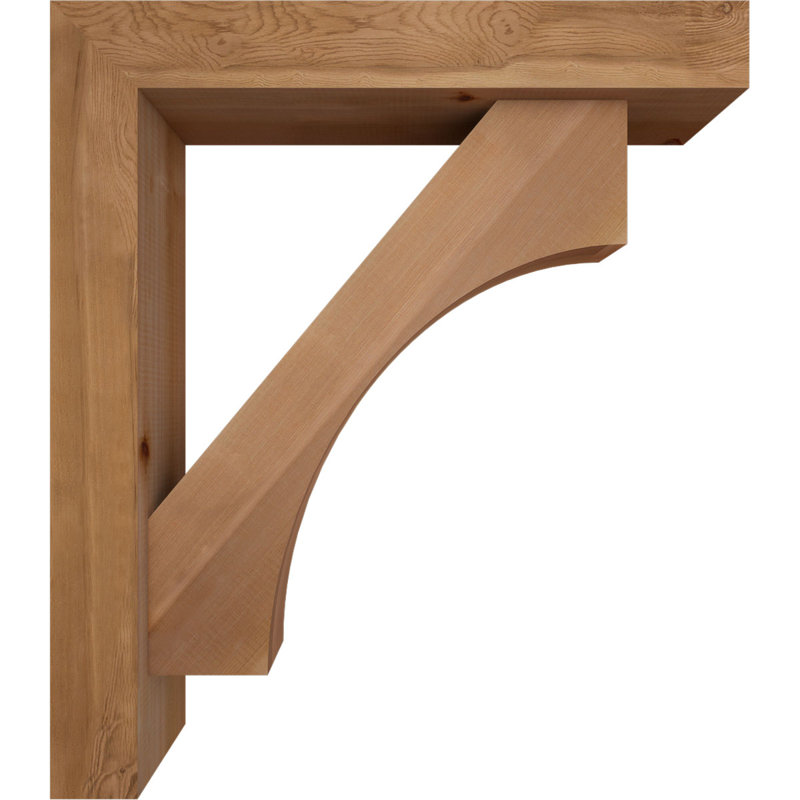 Support Westlake Block avec support décalé, 32 x 28, Cèdre rouge occidental de l 5 1/2 po (lisse)