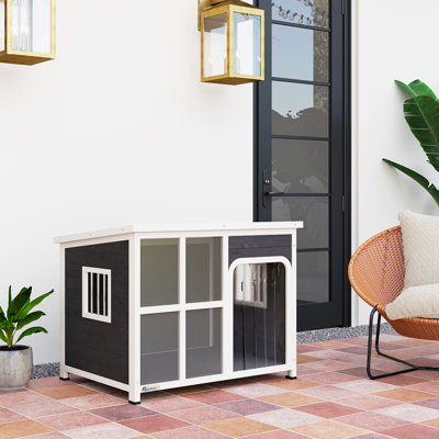 Solid Wood Dog House