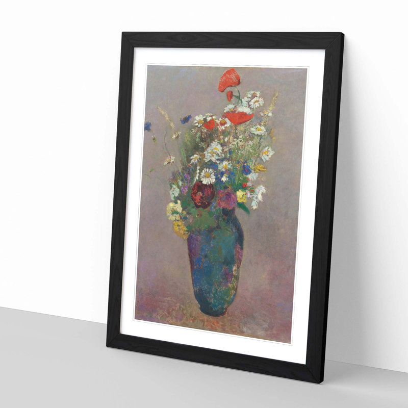Odilon Redon - Single Picture Frame Painting, Black