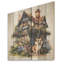 Corgi Doghouse Blooms - Chien sur bois-748063062