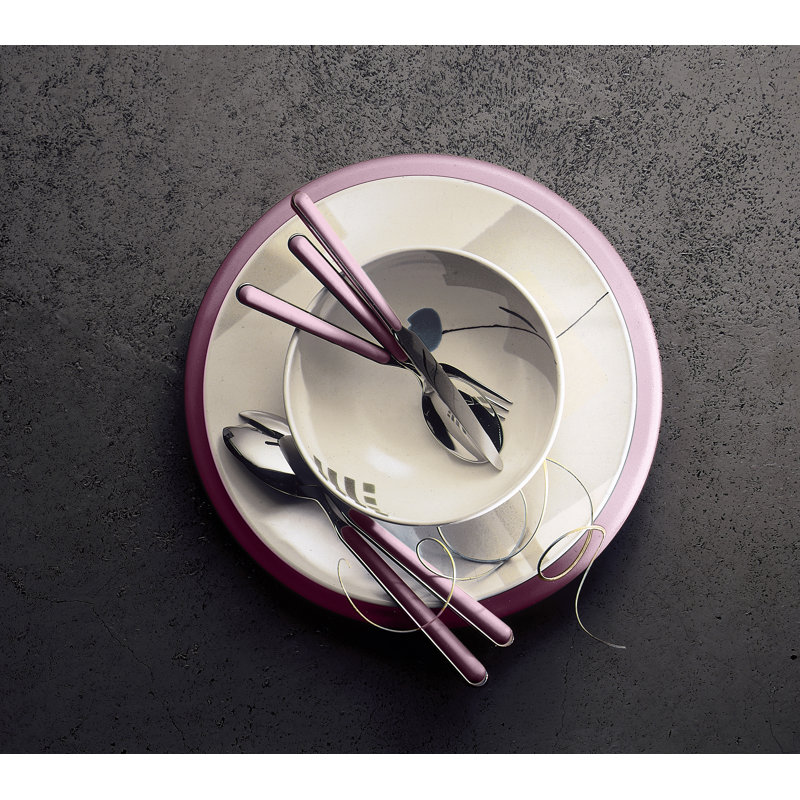 Fantasia Place Set 5 Pcs, Pale Rose