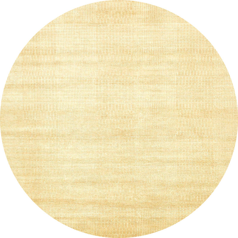 Abstract Indoor Rug, Round 8"