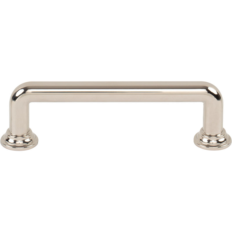 Davis Bar Pull, 3 39/50", Polished Nickel