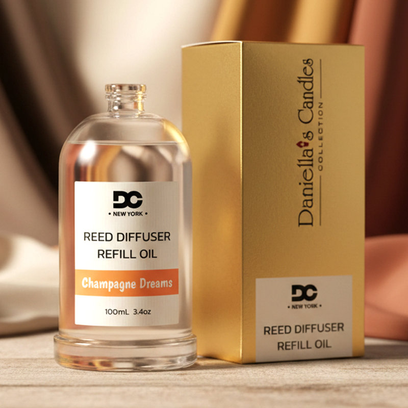 Recharge de diffuseur à roseaux Champagne Dreams
