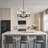 9 - Light Dimmable Tiered Chandelier-1344369270