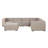 Keeseville 320cm Wide Outdoor Patio Sectional