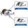 Heavy Duty Grade 2 Storeroom Door Lever, Antibacterial Protection Satin Chrome Finished Entry Door Commercial Door Handle, UL 3 Hour Fire Rated And ADA Compliant, Security For Labs, Storage Rooms, Off-Limits Areas, 1 Pack