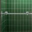 Porte de douche coulissante simple sans cadre de 56 à 60 po de largeur x 80 po de hauteur avec verre trempé transparent de 5/16 po (8 mm)-116239326