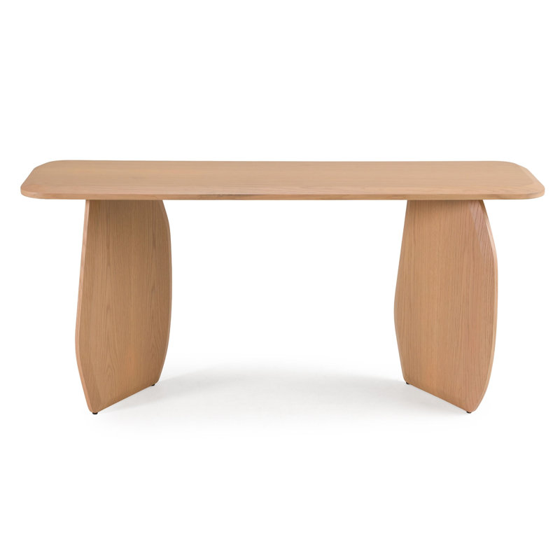 Cassell - Console moderne en chêne blanc