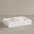 One Size Bath Accessories Set, Frosted White
