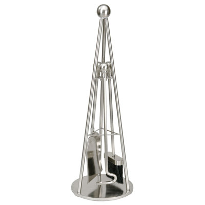 Steel Fireplace Tool Set