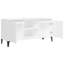 Steyning Unfinished TV Stand with Fireplace Included-1968540486