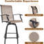Tabouret de bar pivotant 30 po Calfee