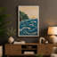 Cliffs and Stormy Sea Coastal - Wrapped Canvas-953850246-953850269