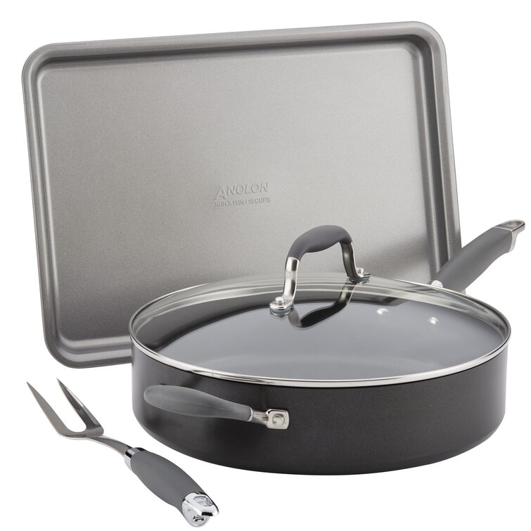 Anolon Advanced Nonstick 10 12 Skillet Set