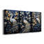 ANIMALS Series CCxxxi - Toile tendue avec châssis sur mesure - 3 pièces-1373149489