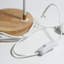 Lampe de bureau en bois massif Zarriah-400569073