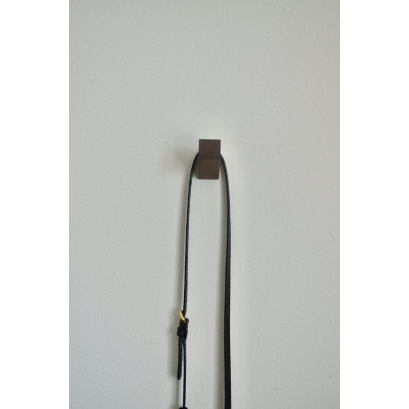 Solid Wood Wall Wall Hook, Walnut