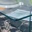 Table basse carrée moderne de 31,4 pouces à deux niveaux - une combinaison élégante de verre transparent et d'autocollant en marbre. Elle peut être utilisée comme table basse, table d'appoint ou présentoir.-678433166