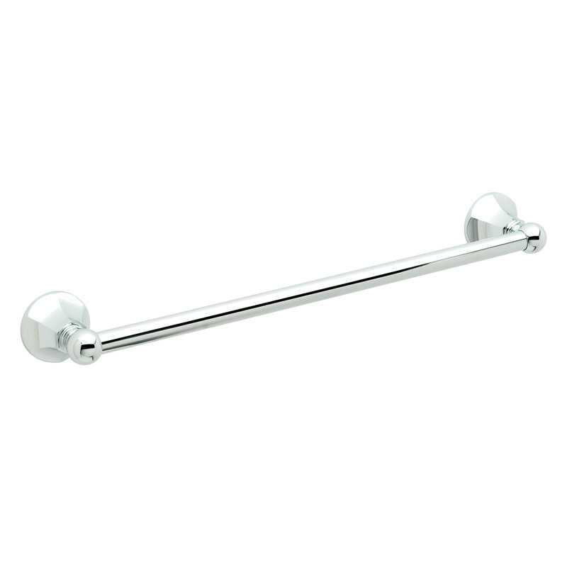 Empire 32" Towel Bar, 2.7" H x 18" W x 3.3" D, Polished Chrome