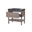 Meuble-lavabo double 36 po avec plateau en quartz Ariane-472871948