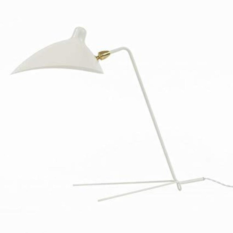 Lampe de bureau 19 po Pola, Blanc