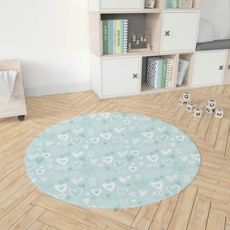 Love Kids Play Mat, Round 5'
