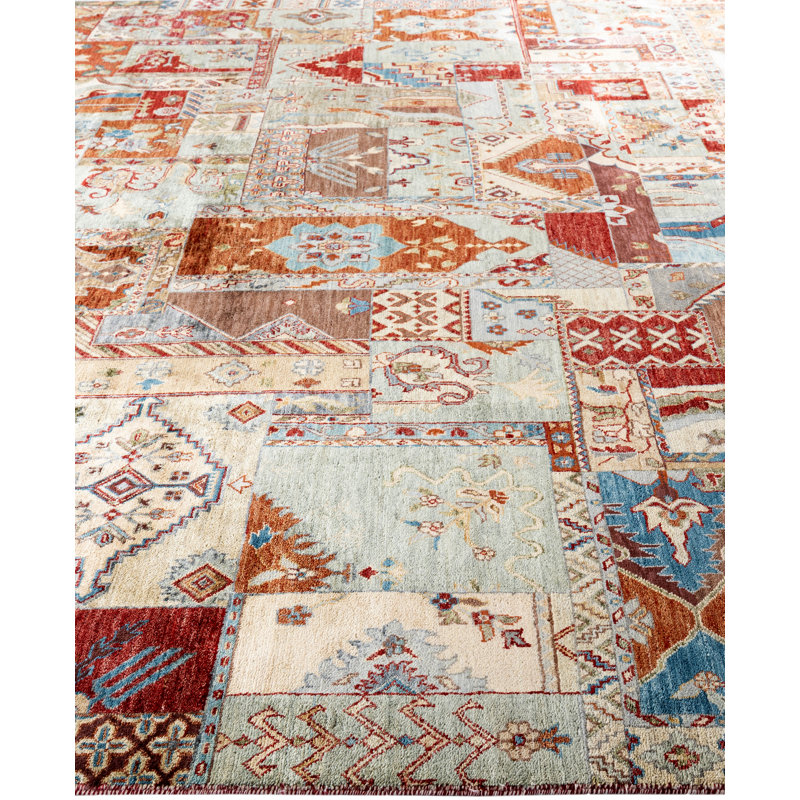Overdyed One-of-a-Kind 9' 0" X 12' 0" Hand Knotted Area Rug