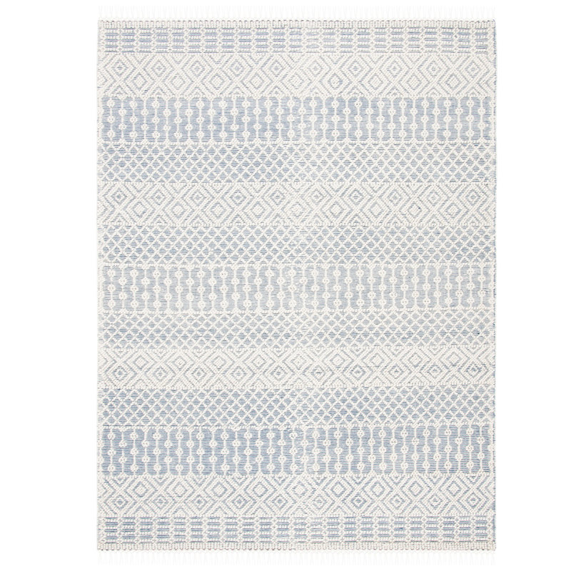 Tapis tissé à la main Kempner Natura, Rectangle 9 pi x 12 pi