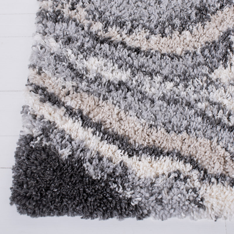 Foxborough Shag 800 Performance Abstract Rug, Rectangle 8' x 10'