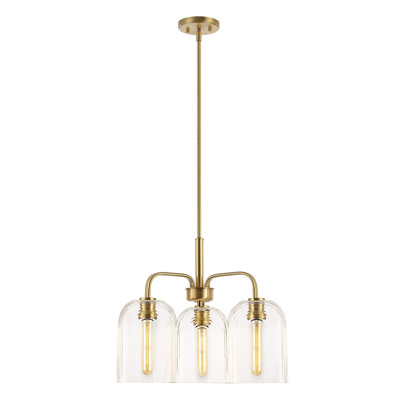 Mowlud 3 - Light Gold Bell Pendant