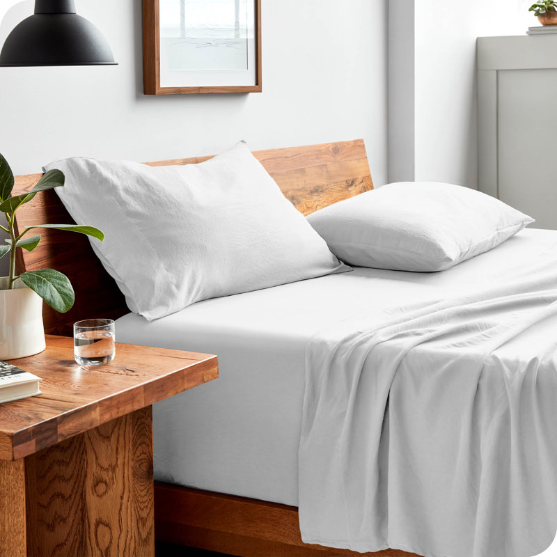 Full Size Sandwash Pebble Beach Microfiber Sheet Set